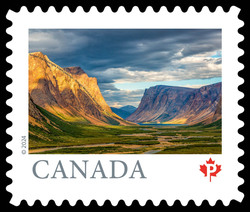 Torngat Mountains National Park - Tongait KakKasuangita SilakKijapvinga - NL Canada Postage Stamp