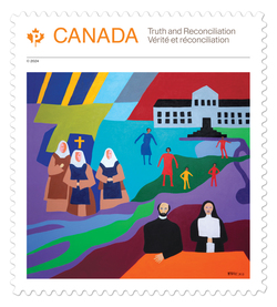 Robert Burke Canada Postage Stamp | Truth and Reconciliation