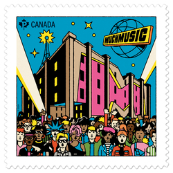MuchMusic Canada Postage Stamp | MuchMusic - MusiquePlus