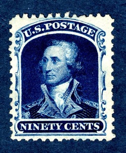 George Washington - Reproduction United States Postage Stamp