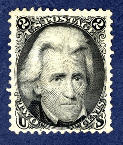 Jackson - Black United States Postage Stamp
