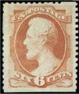 Abraham Lincoln - Dull Pink - Hard Paper - No Gum Special Printing United States Postage Stamp