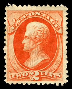 Andrew Jackson - Vermillion - Hard Paper United States Postage Stamp