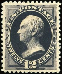 Henry Clay - Black Purple - Soft Paper United States Postage Stamp