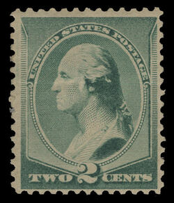 George Washington - Green United States Postage Stamp
