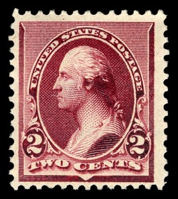 George Washington - Lake United States Postage Stamp