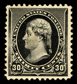 Thomas Jefferson - Black United States Postage Stamp
