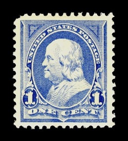Benjamin Franklin - Ultramarine United States Postage Stamp