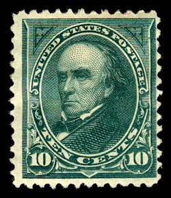 Daniel Webster - Dark Green United States Postage Stamp