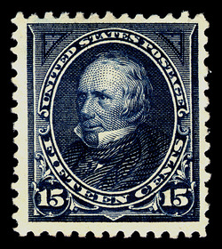 Henry Clay - Dark Blue - Watermark United States Postage Stamp