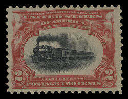 Empire State Express United States Postage Stamp | Pan-American