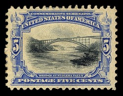 Bridge at Niagara Falls United States Postage Stamp | Pan-American