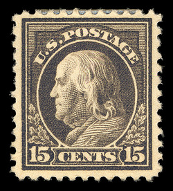 Benjamin Franklin - Gray - Unwatermarked - Perf 11 United States Postage Stamp | Washington-Franklin Series