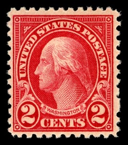 George Washington - Carmine - Perf 11 United States Postage Stamp | Ordinary Postage Stamps - Issue of 1922