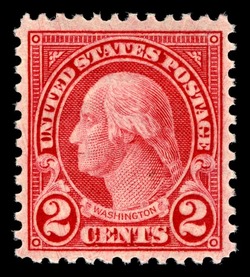 George Washington - Carmine - Perf 11 United States Postage Stamp | Ordinary Postage Stamps - Issue of 1922
