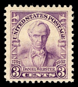 Daniel Webster United States Postage Stamp