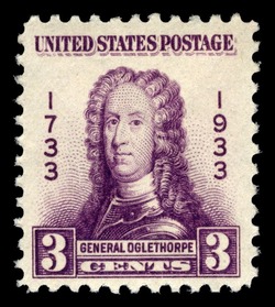 General James Oglethorpe United States Postage Stamp