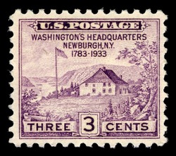 Proclamation of Peace of 1783 - Washington Headquarters United States Postage Stamp