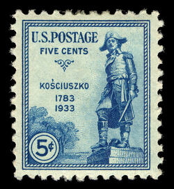 General Tadeusz Kosciuszko United States Postage Stamp