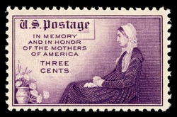 Mothers Of America - Perf 11 - Flat Plate United States Postage Stamp