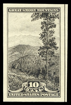 Great Smoky Mountains Park - Imperforate United States Postage Stamp | National Parks