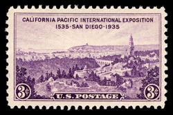 California Pacific International Exposition - San Diego United States Postage Stamp