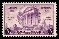 Arkansas Centennial United States Postage Stamp