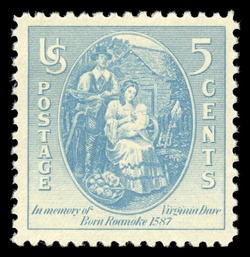 Virginia Dare United States Postage Stamp