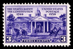 Ratification of the Constitution United States Postage Stamp
