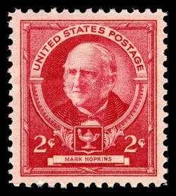 Mark Hopkins United States Postage Stamp | Famous Americans - Educators