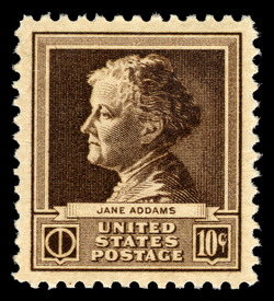 Jane Addams United States Postage Stamp | Famous Americans - Scientists