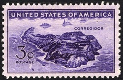 Philippines - Corregidor United States Postage Stamp