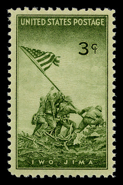 Iwo Jima United States Postage Stamp | Armed Forces