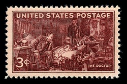 Doctors United States Postage Stamp
