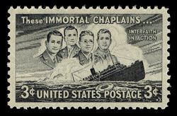 Four Chaplains United States Postage Stamp