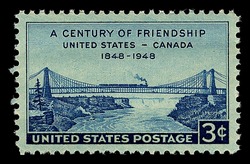 United States-Canada Friendship United States Postage Stamp