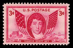 Francis Scott Key United States Postage Stamp