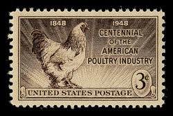 Poultry Industry Centennial United States Postage Stamp