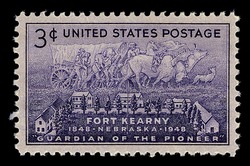Fort Kearny United States Postage Stamp