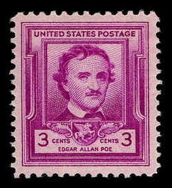 Edgar Allan Poe United States Postage Stamp