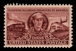 Railroad Engineers United States Postage Stamp