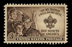 Boy Scouts of America United States Postage Stamp