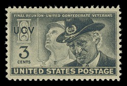 United Confederate Veterans Final Reunion United States Postage Stamp