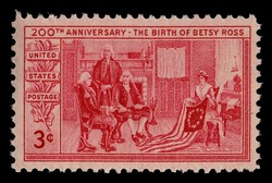 Betsy Ross United States Postage Stamp