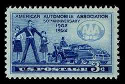 American Automobile Association - AAA United States Postage Stamp