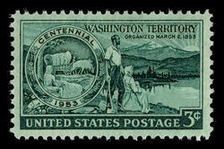 Washington Territory United States Postage Stamp