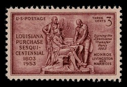 Louisiana Purchase United States Postage Stamp