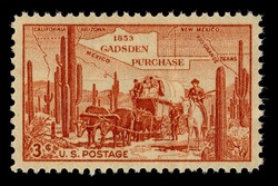 Gadsden Purchase United States Postage Stamp