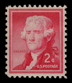 Thomas Jefferson United States Postage Stamp | Liberty Series