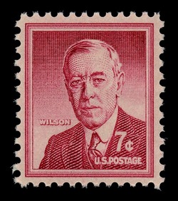 Woodrow Wilson United States Postage Stamp | Liberty Series